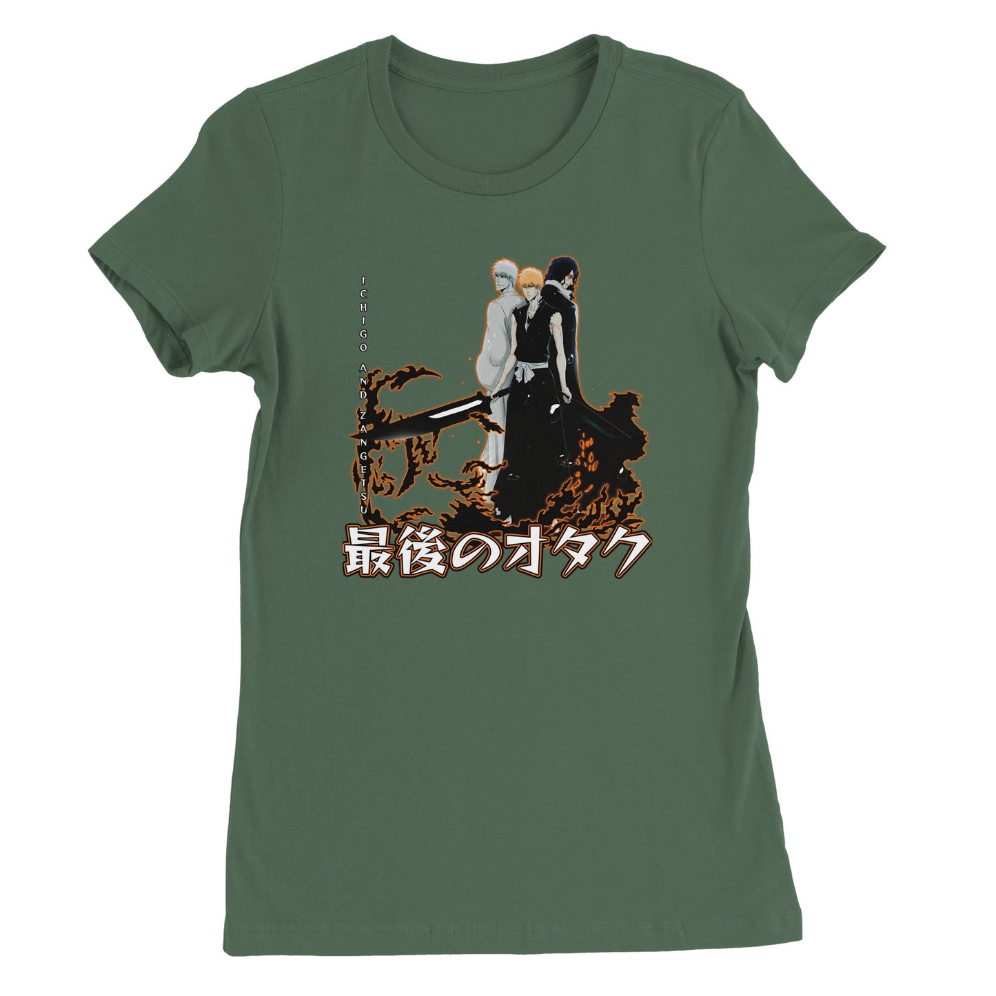 Ichigo X Zangetsu Womens T-shirt
