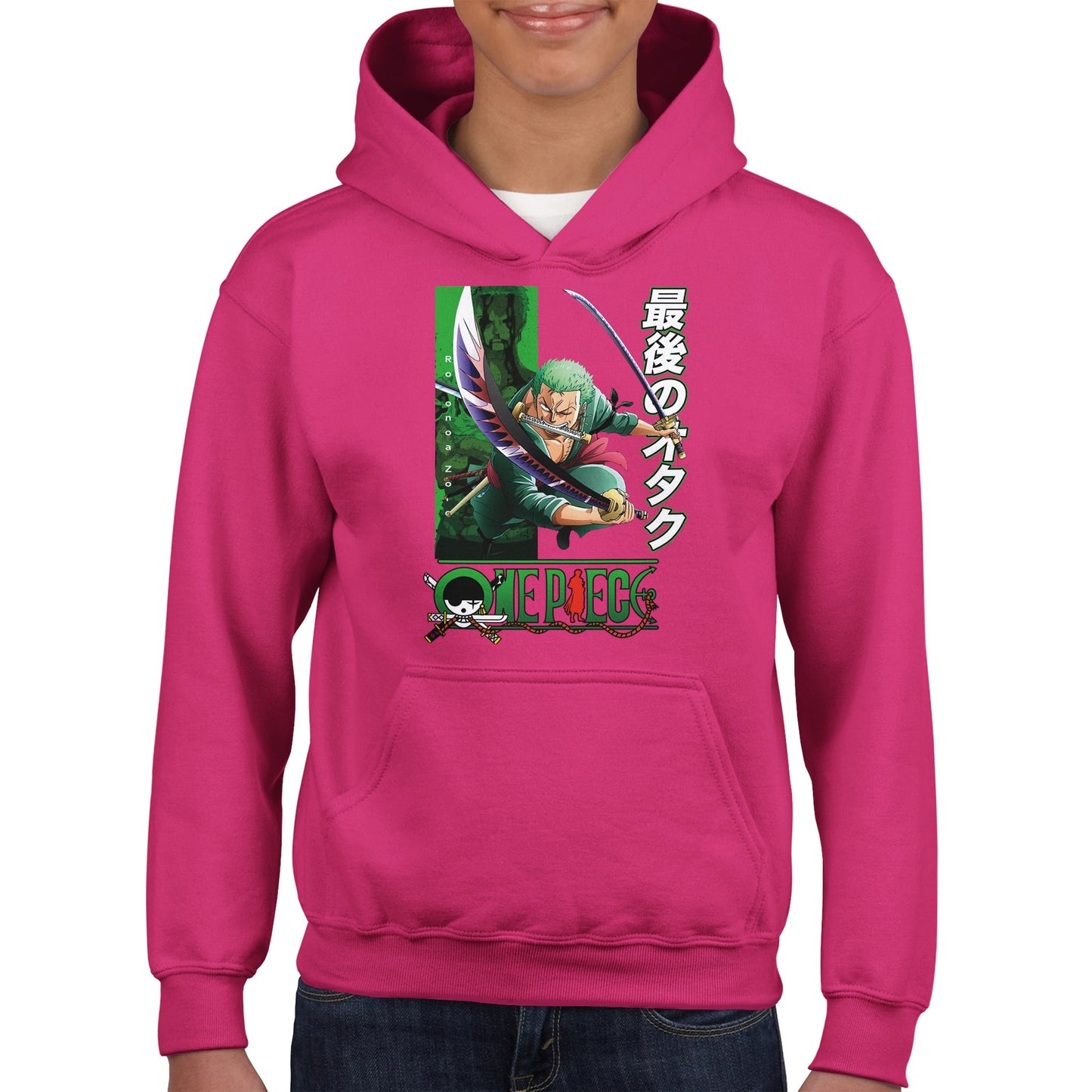 Roronoa Zoro Kids Hoodie