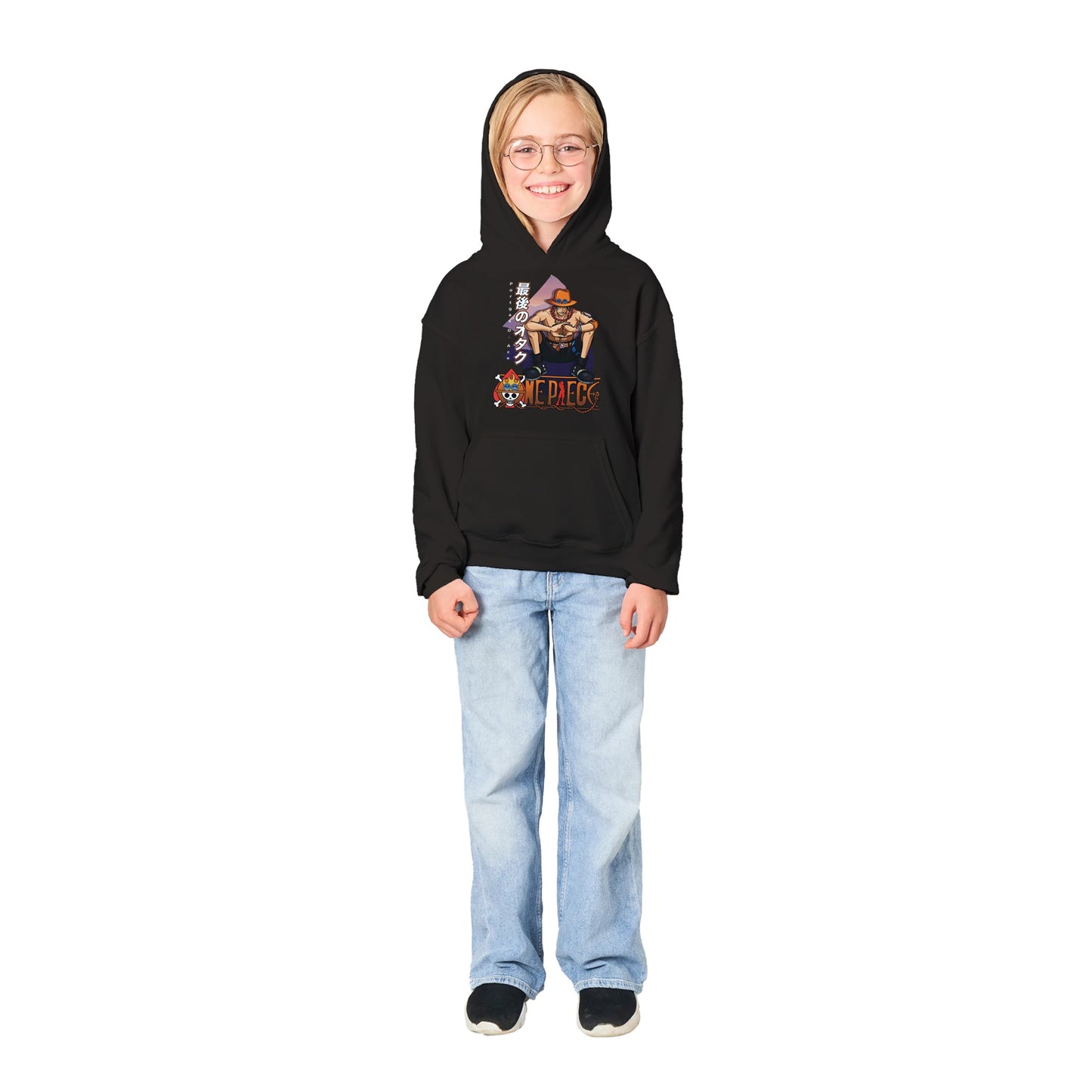 Portgas D. Ace Kids Hoodie