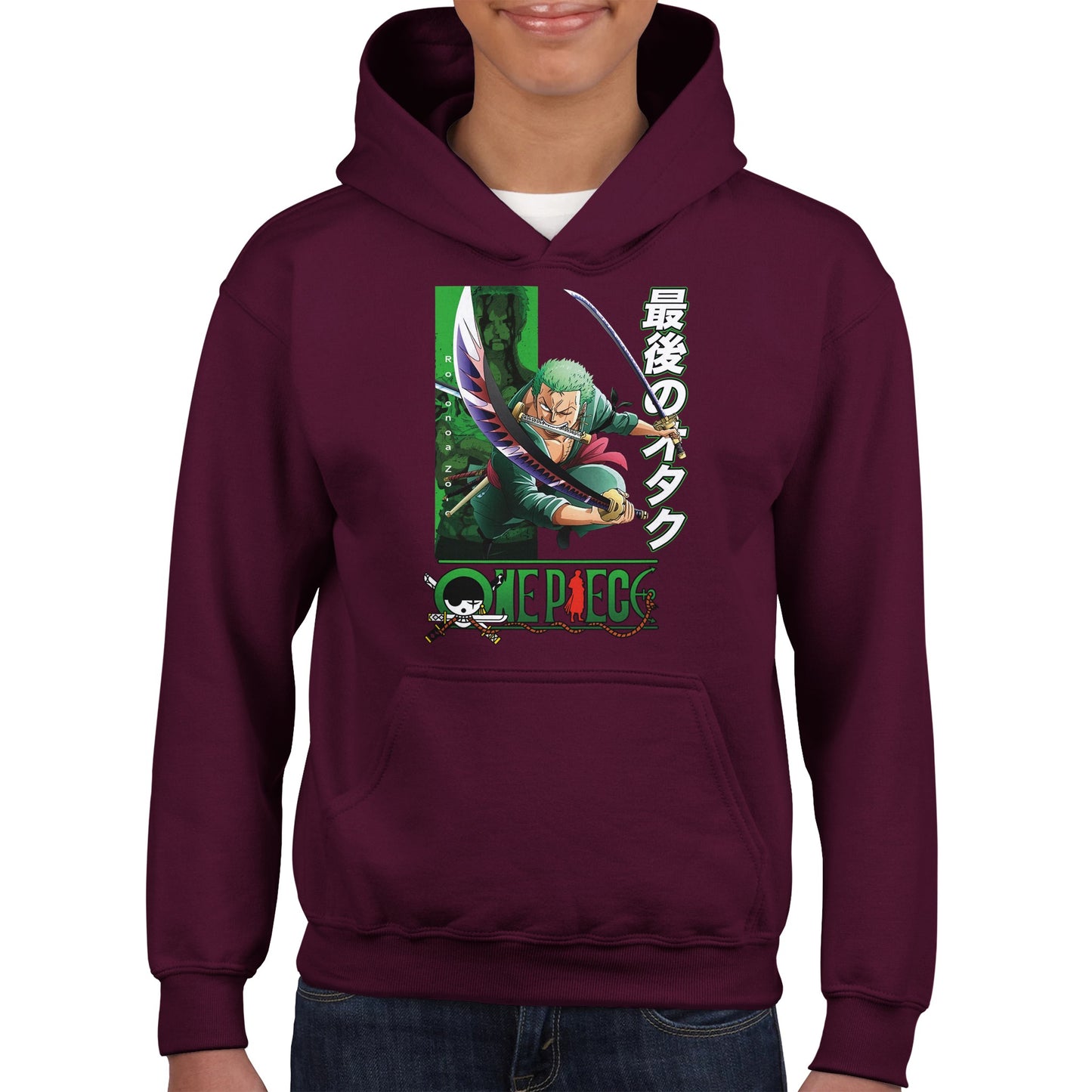 Roronoa Zoro Kids Hoodie