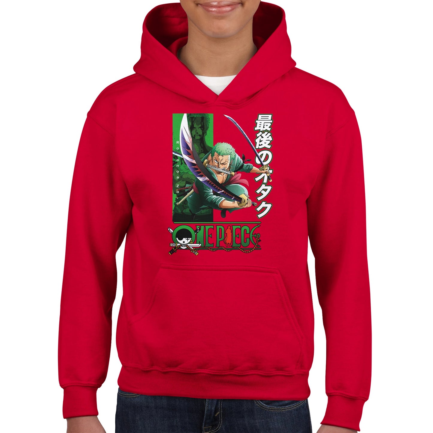 Roronoa Zoro Kids Hoodie