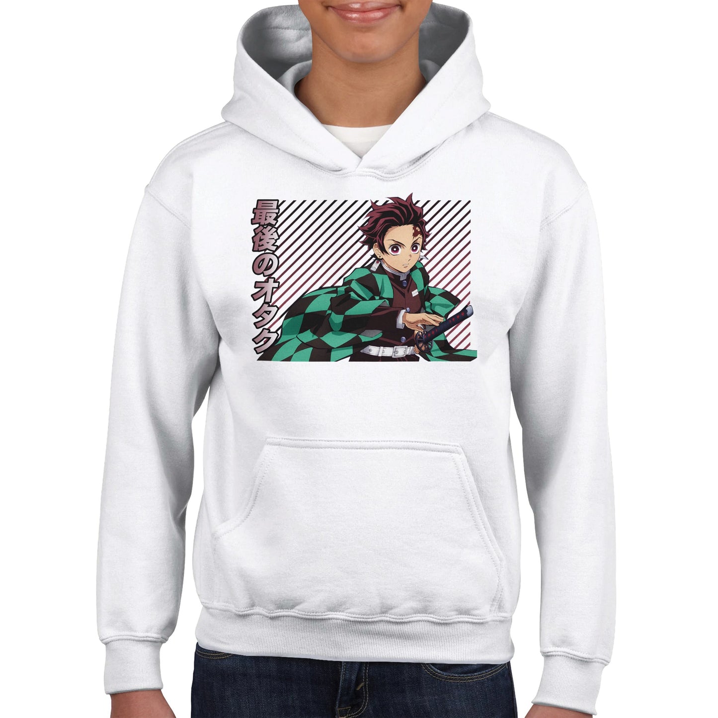 Tanjiro Kamado Kids Hoodie