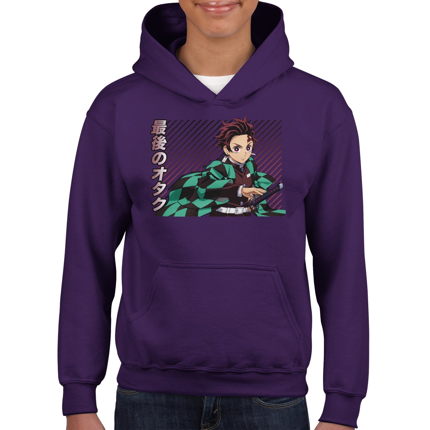 Tanjiro Kamado Kids Hoodie