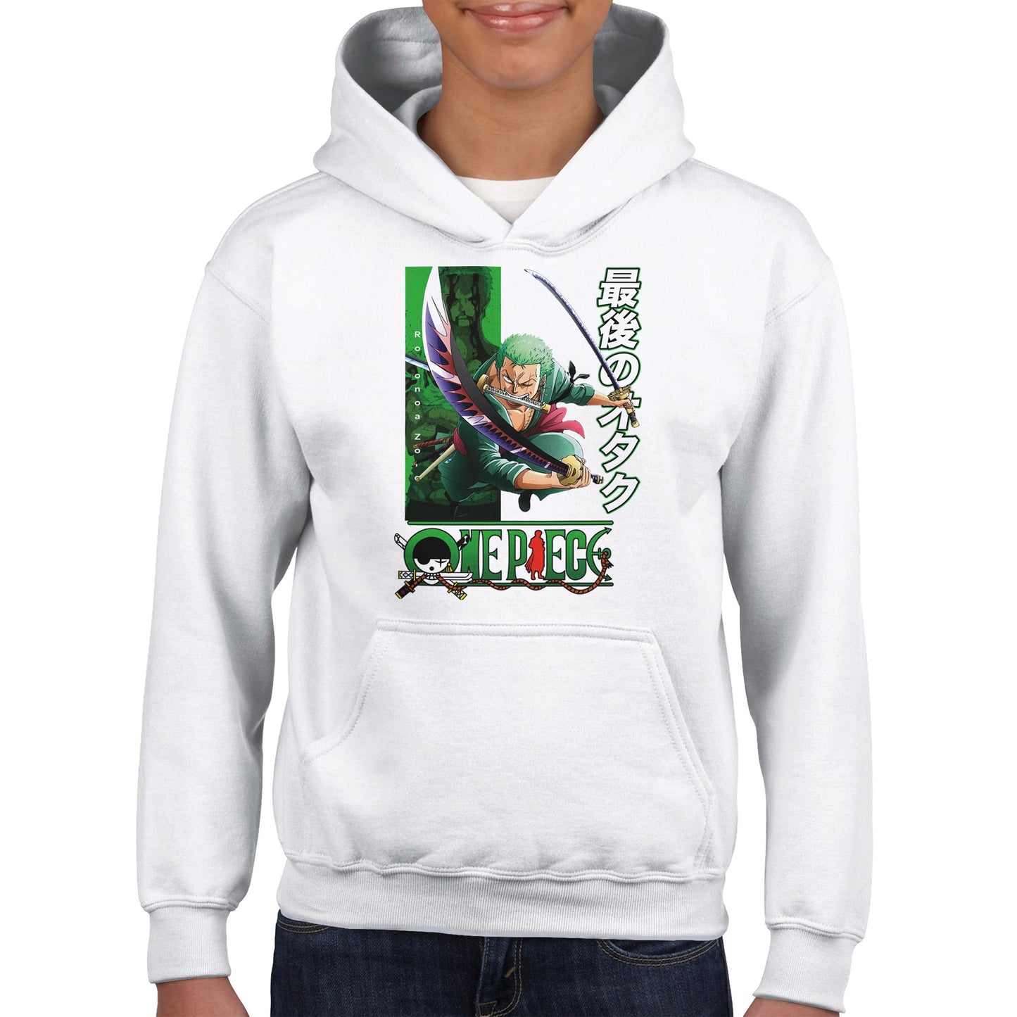 Roronoa Zoro Kids Hoodie