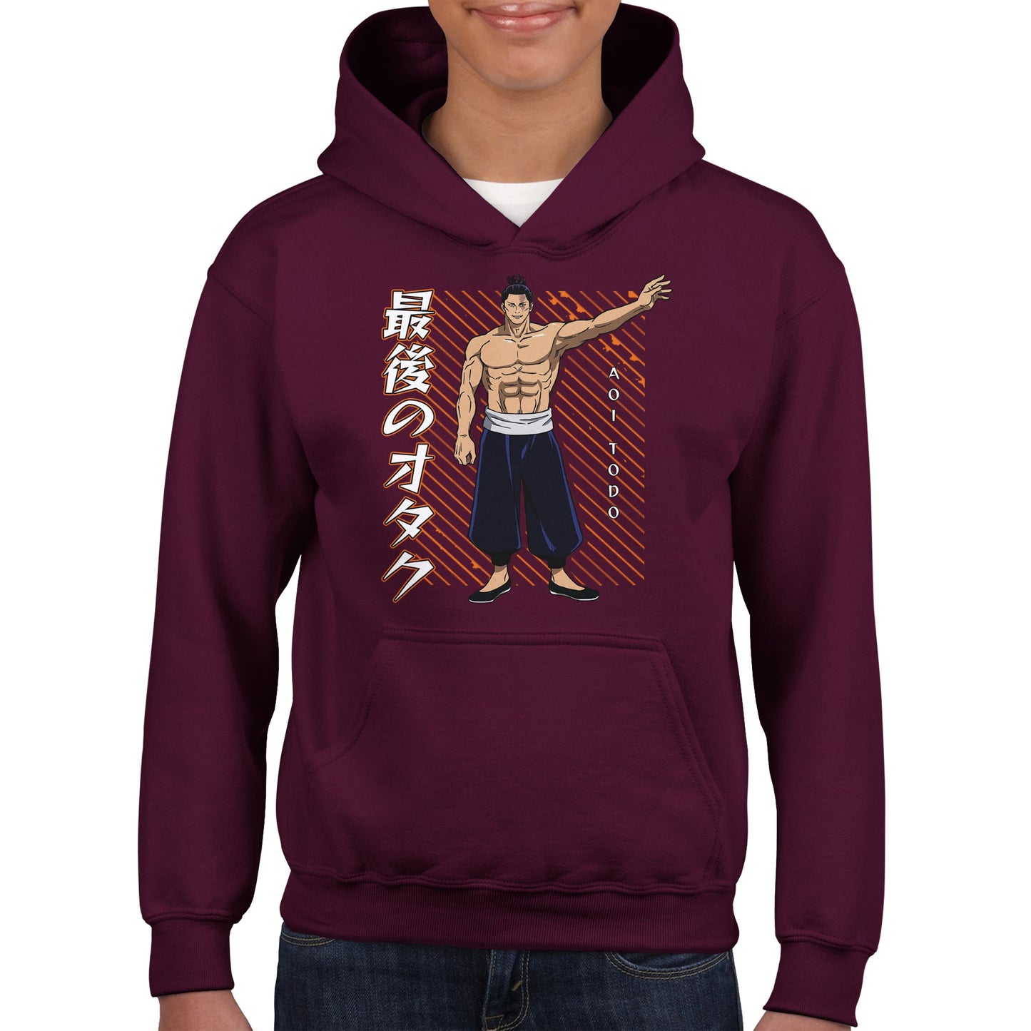 Todo Aoi Kids Hoodie