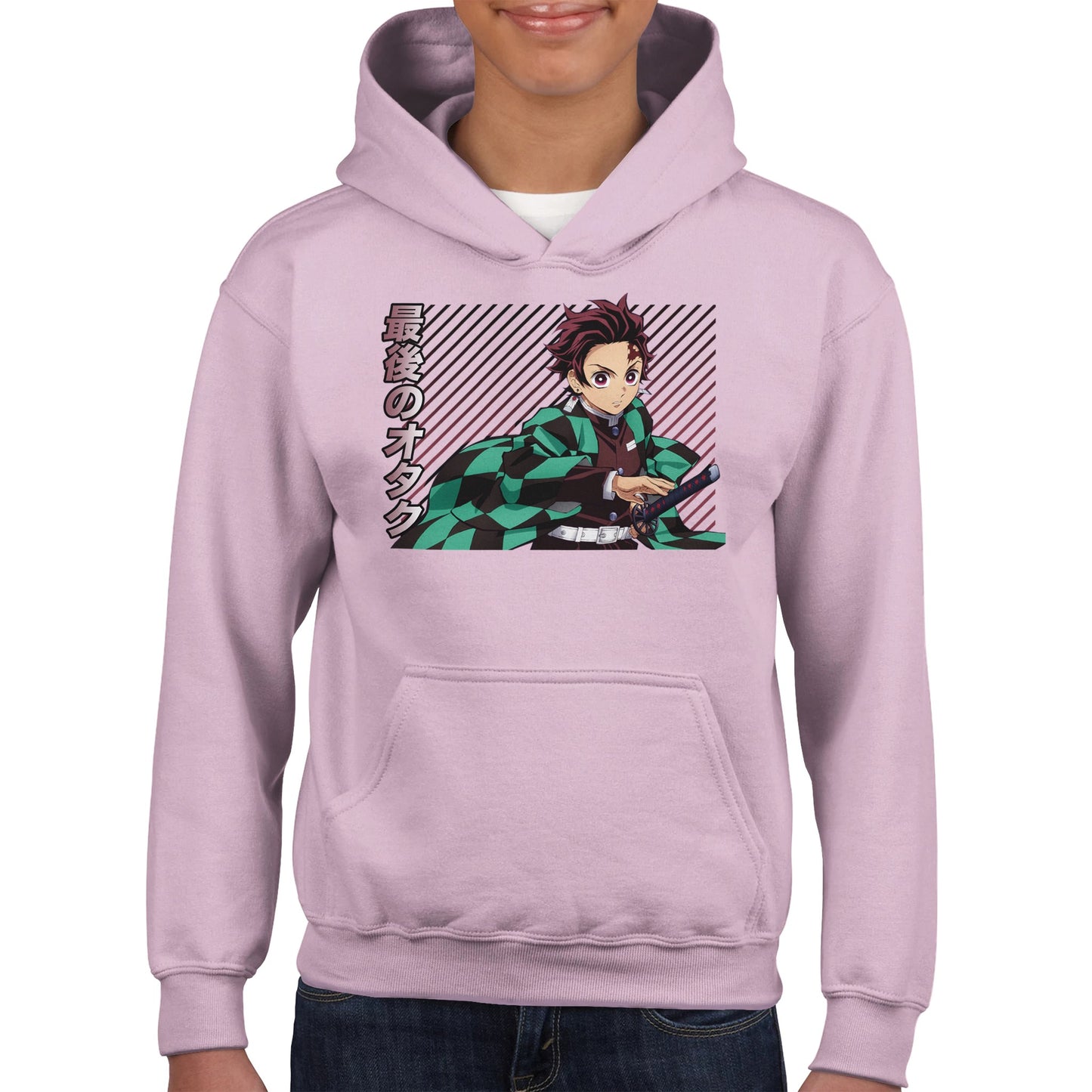 Tanjiro Kamado Kids Hoodie