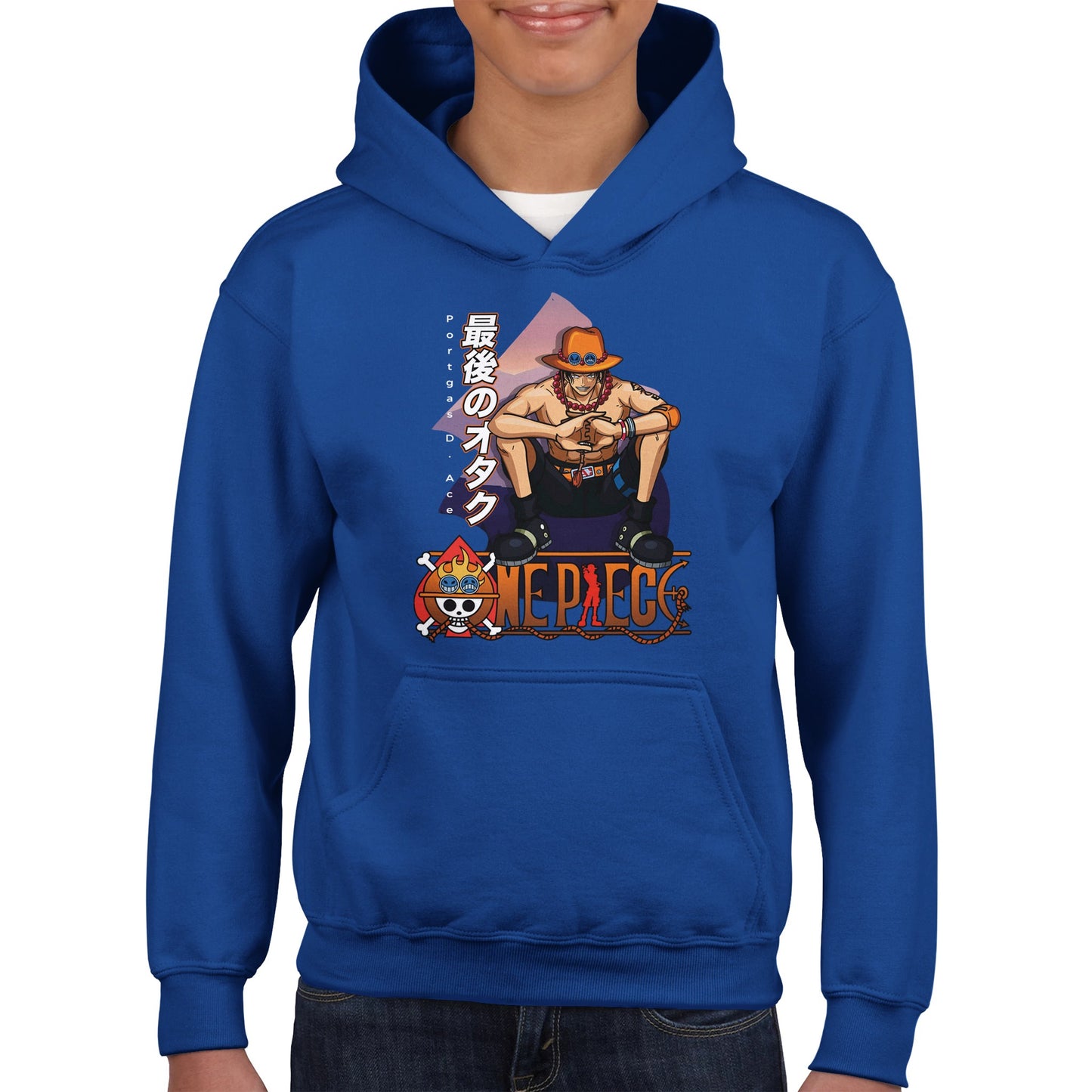 Portgas D. Ace Kids Hoodie