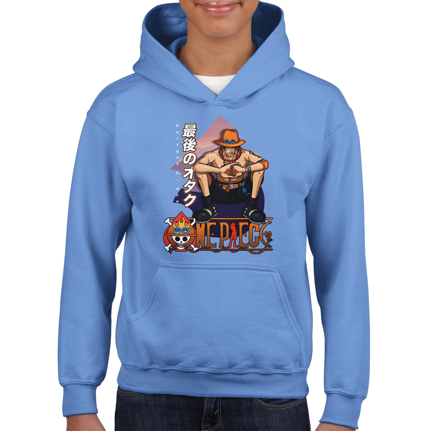 Portgas D. Ace Kids Hoodie