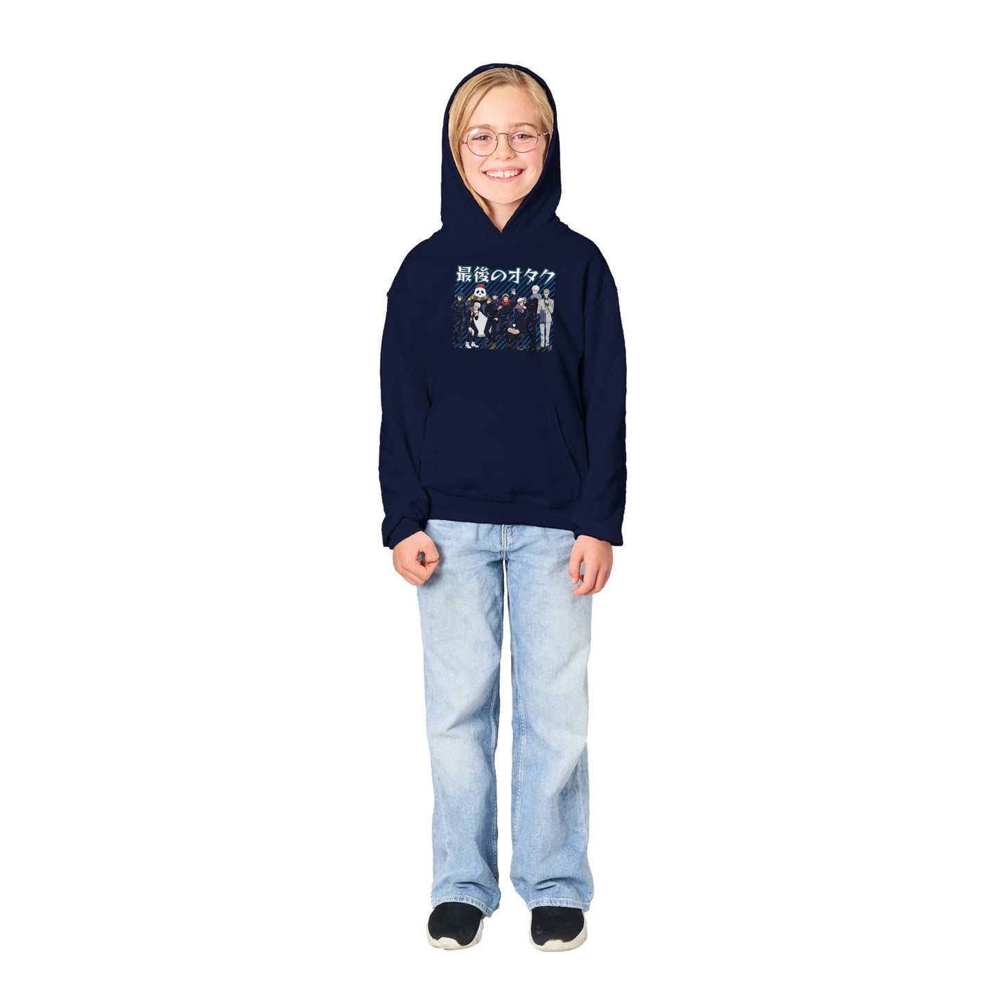 JJK Full Squad Kids Hoodie