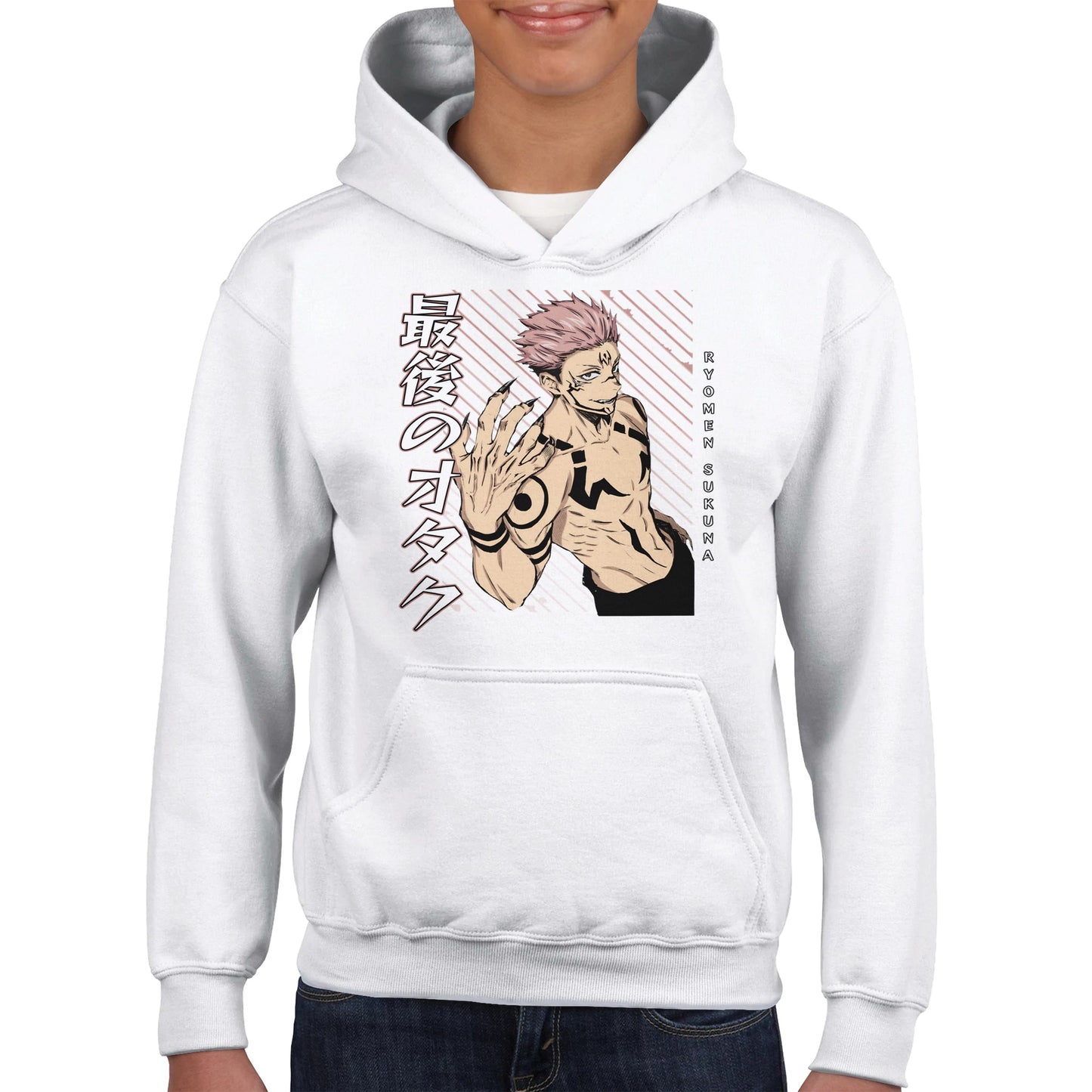 Sukuna Ryomen Kids Hoodie