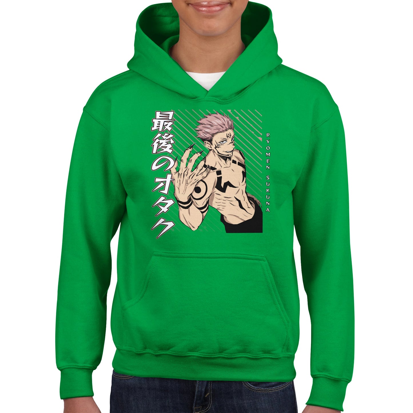 Sukuna Ryomen Kids Hoodie