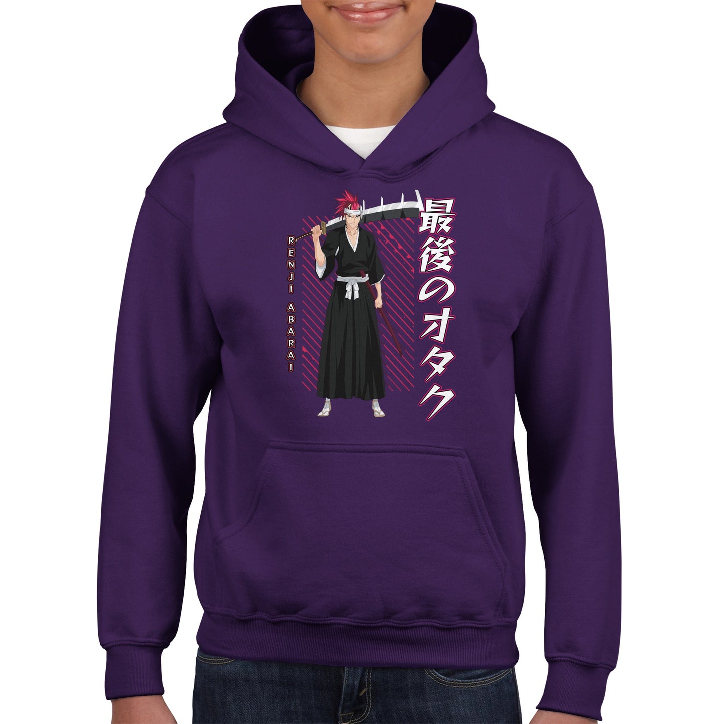 Renji Abarai Kids Hoodie