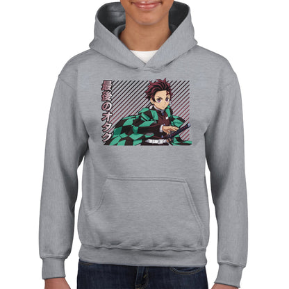 Tanjiro Kamado Kids Hoodie