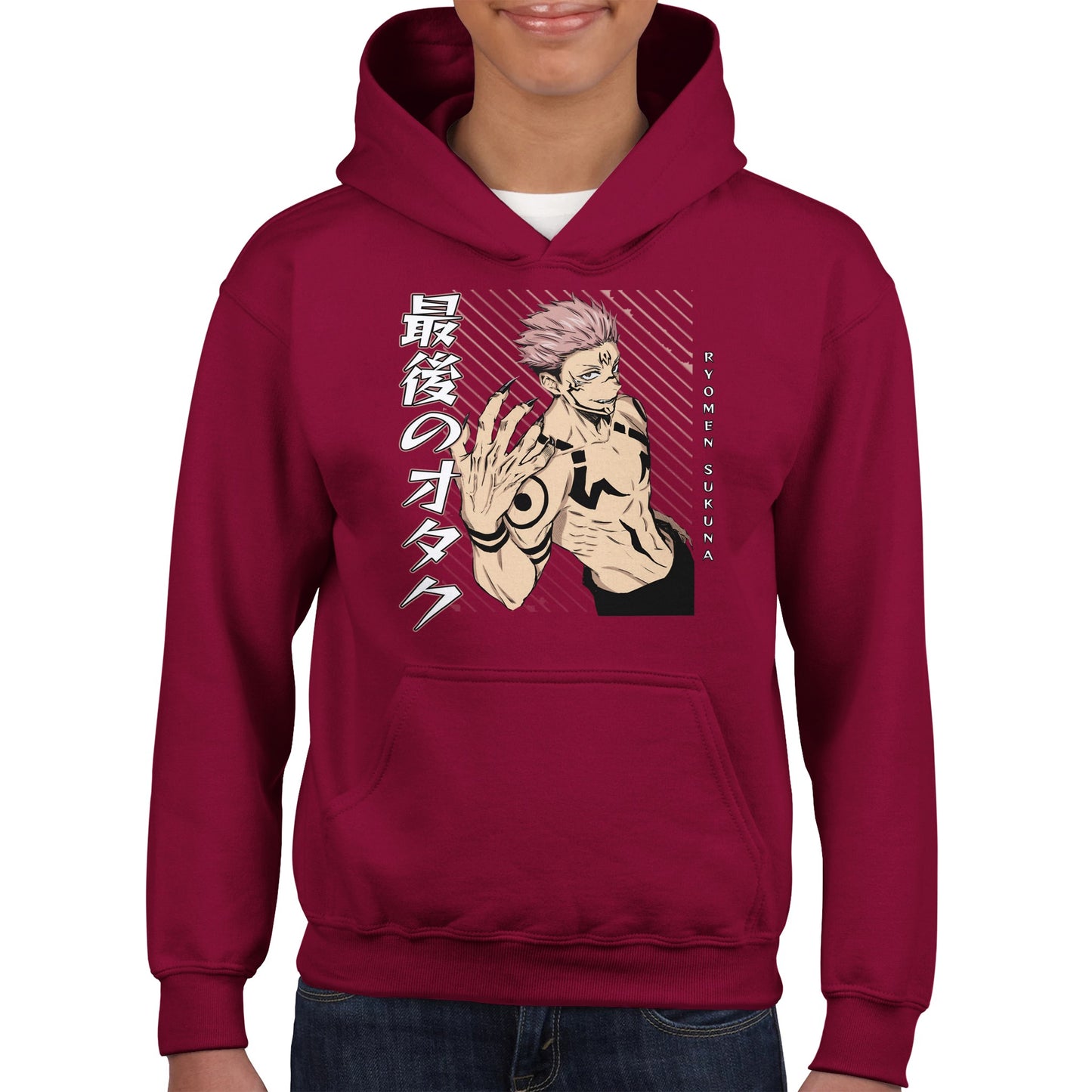 Sukuna Ryomen Kids Hoodie