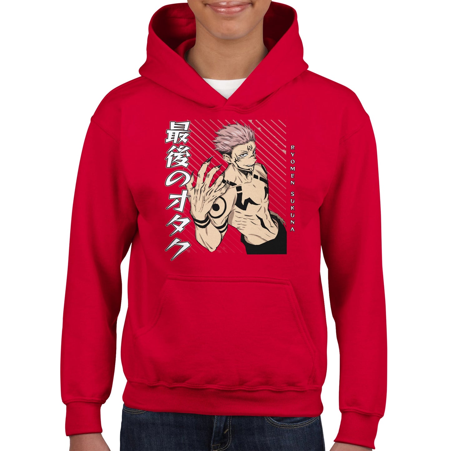 Sukuna Ryomen Kids Hoodie