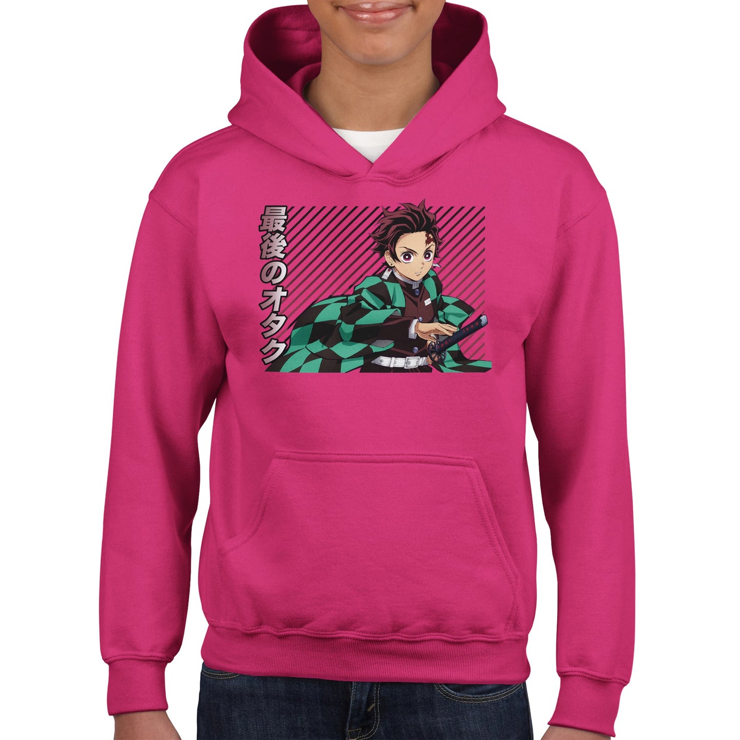 Tanjiro Kamado Kids Hoodie