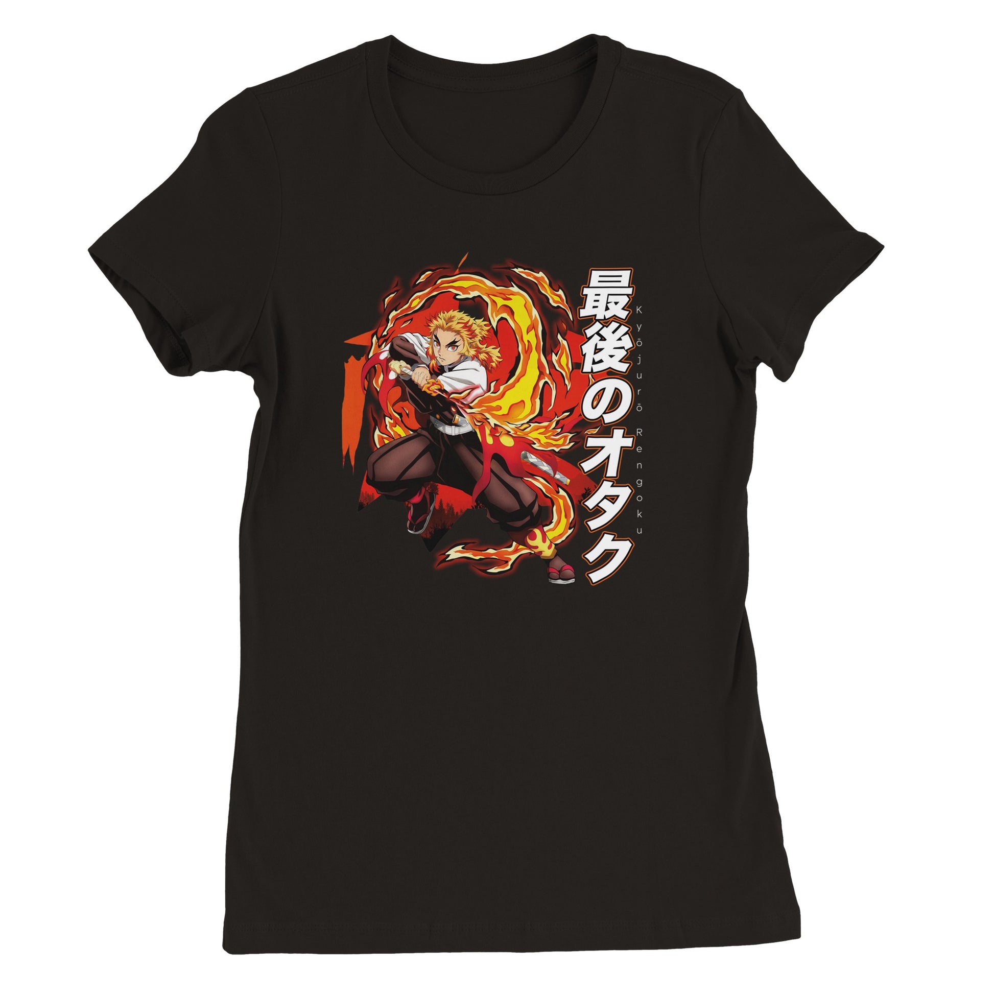 Kyōjurō Rengoku Womens Tee | The Last Otakus