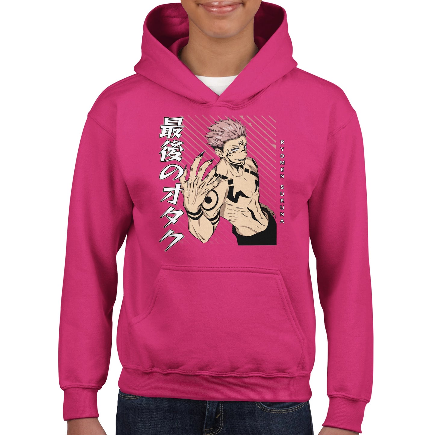 Sukuna Ryomen Kids Hoodie