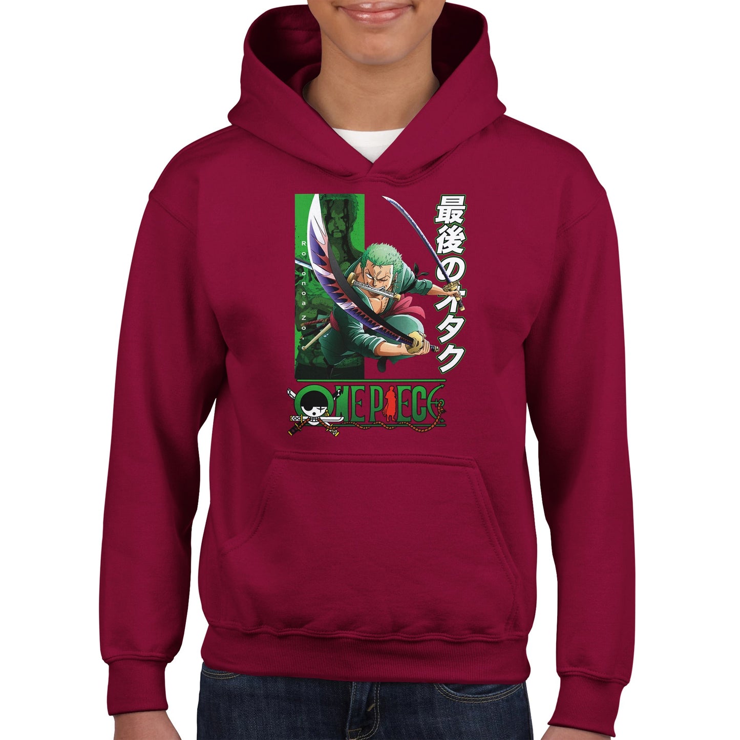 Roronoa Zoro Kids Hoodie