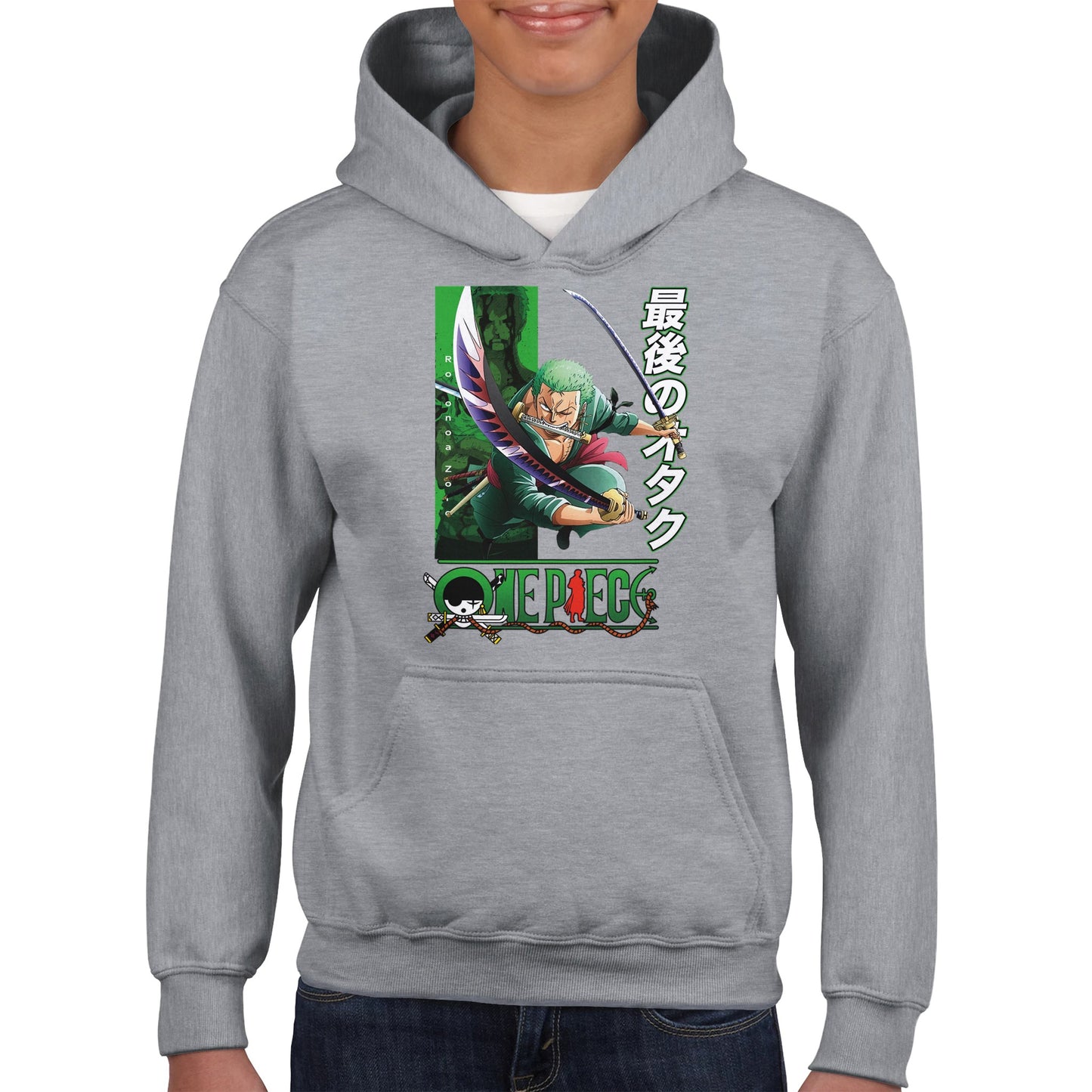 Roronoa Zoro Kids Hoodie