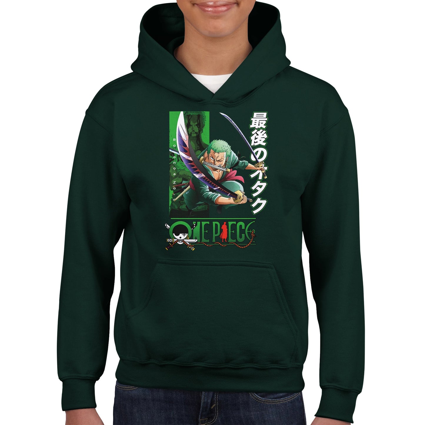 Roronoa Zoro Kids Hoodie